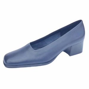 7 Dark Navy Blue Aerosoles Block Heel